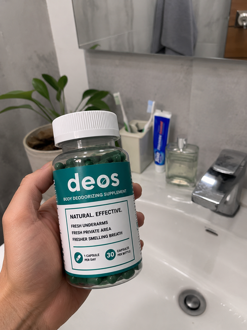 DEOS frasco con cápsulas