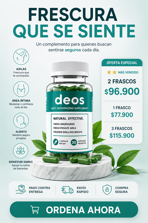 DEOS frescura para tu bienestar diario