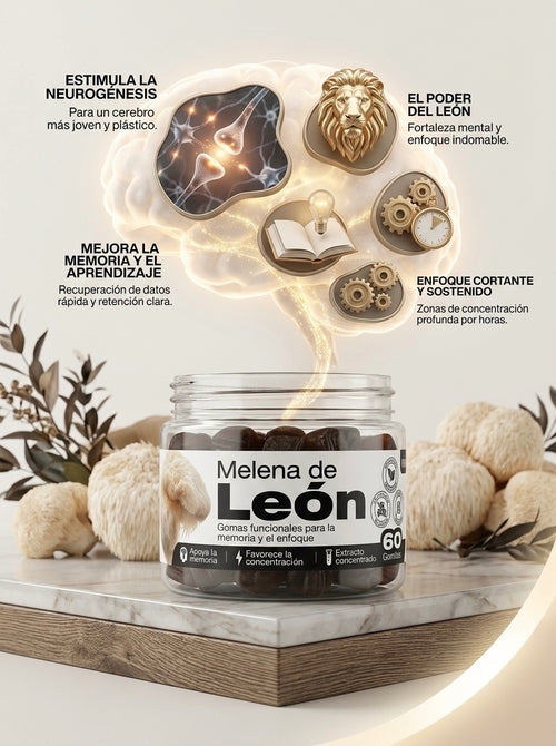 Gomas de Melena de León - detalle producto